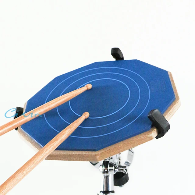 Высокое качество 12 дюймов силиконовый тополь дерево звукоизоляционный ударопрочный одиночный барабан практика колодки