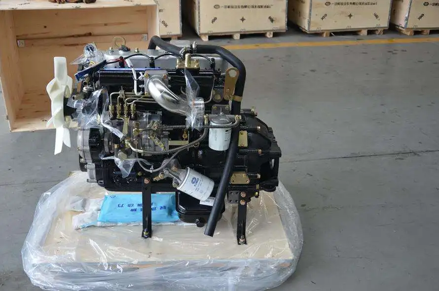  Готово к отправке 37kw 50HP с водяным охлаждением Рикардо 4 цилиндр 490 небольшой стационарный морской дизельный