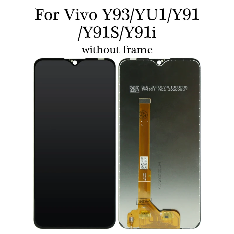ДЛЯ Vivo Y91 ЖК сенсорный экран дисплей дигитайзер аксессуары запчасти Y93