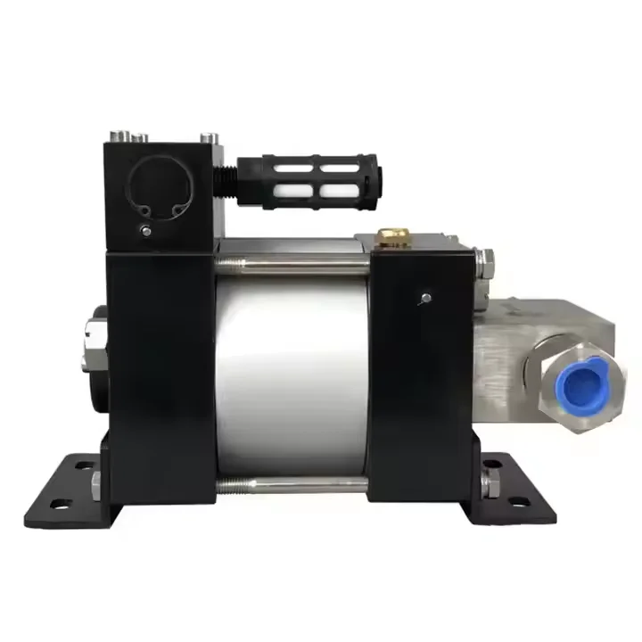 High Pressure Air Driven Hydraulic Booster Pump For Hydrostatic Testing