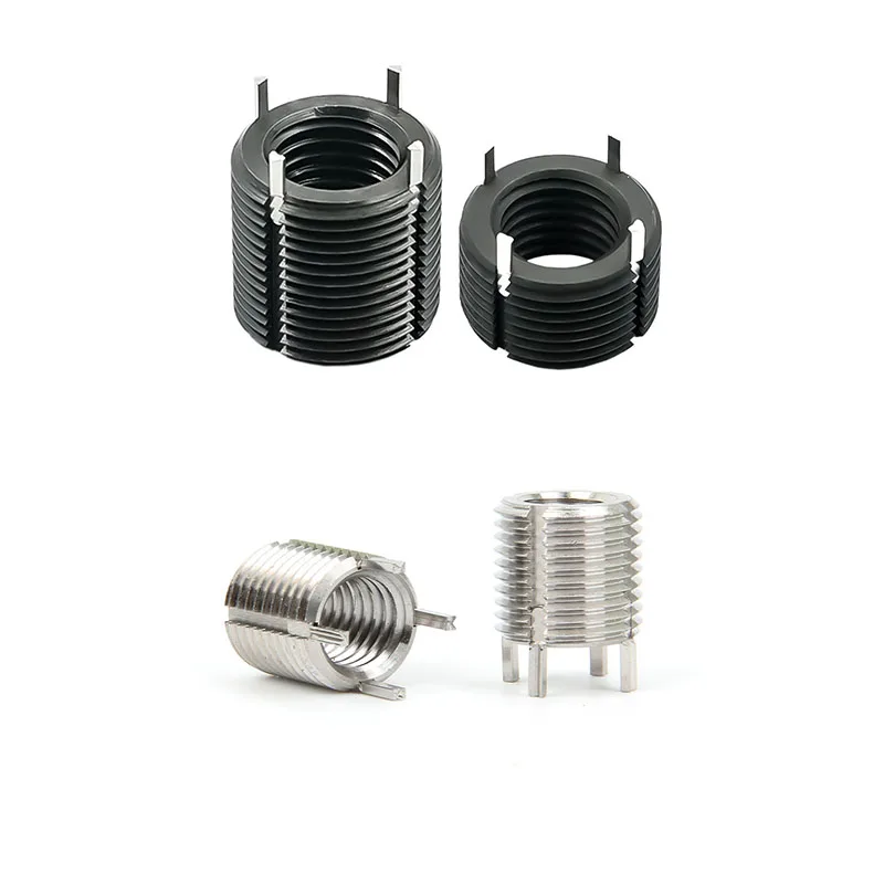 Custom M8 M10 M12 Foot Point Wood Plastic Furniture Stainless Steel Brass Threaded Insert Nut Bushing