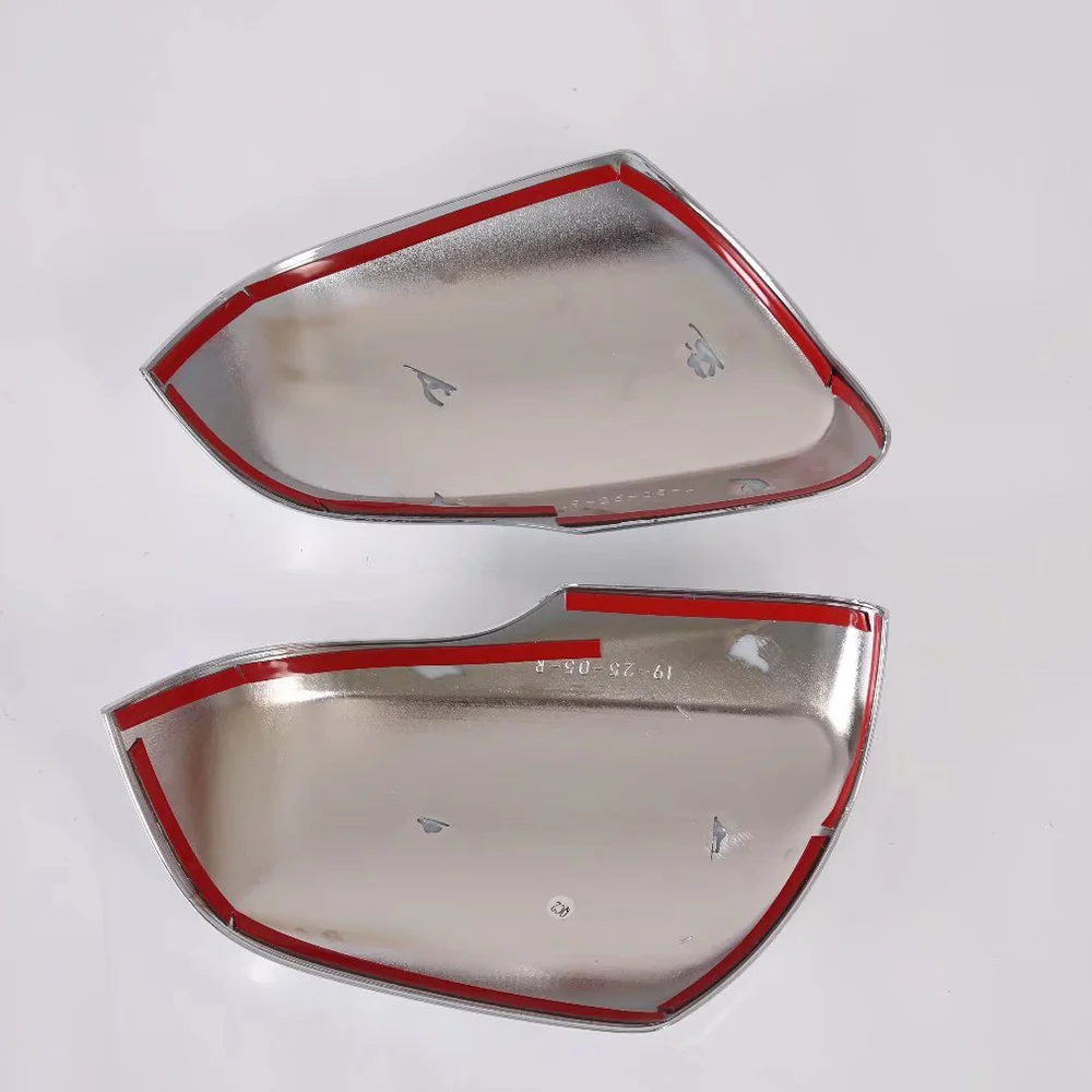 Chrome Auto Rear View Mirror Cover Protector Trim Body Kit Upgrade Car Accessories For 2019 Hyundai H-1