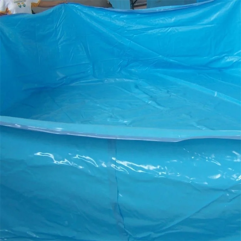 
HDPE plastic swimming pool liner for 1.5mm blue pond liner geomembrane lake dam liner 