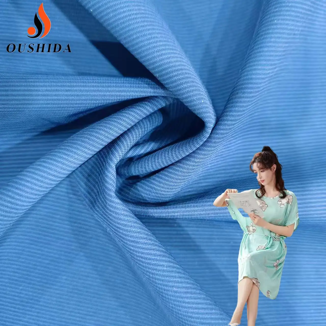 perfect fit body and high density nylon spandex fabric for dresses and sportswear
