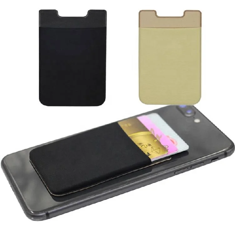 Phone Wallet Card Holder Carry Credit Cards and Cash Custom Cell Phone Sticker Card Holder
