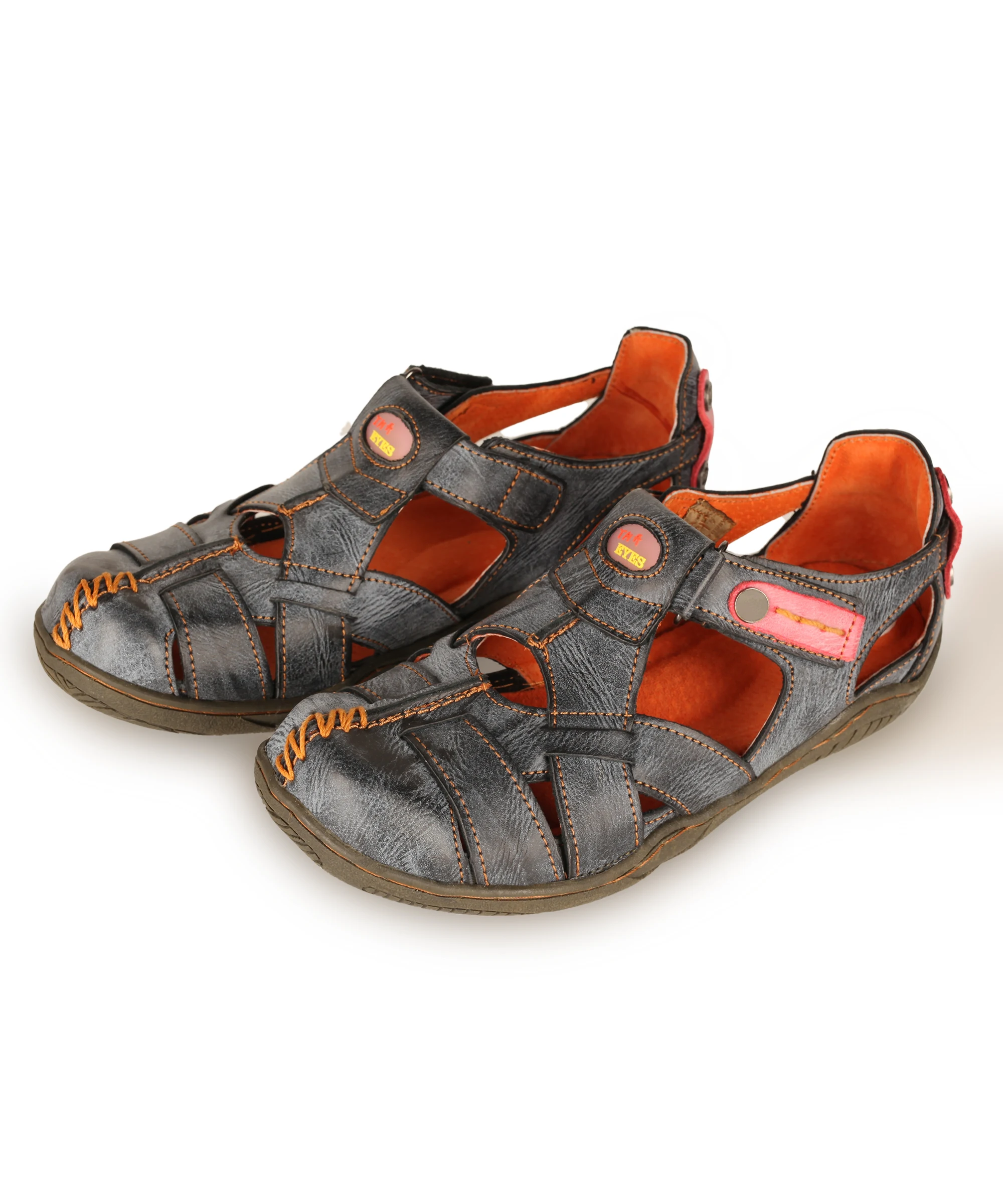 TMA EYES Customizable scarpe donna 2023 new style outdoor patchwork breathable soft casual leather women shoes