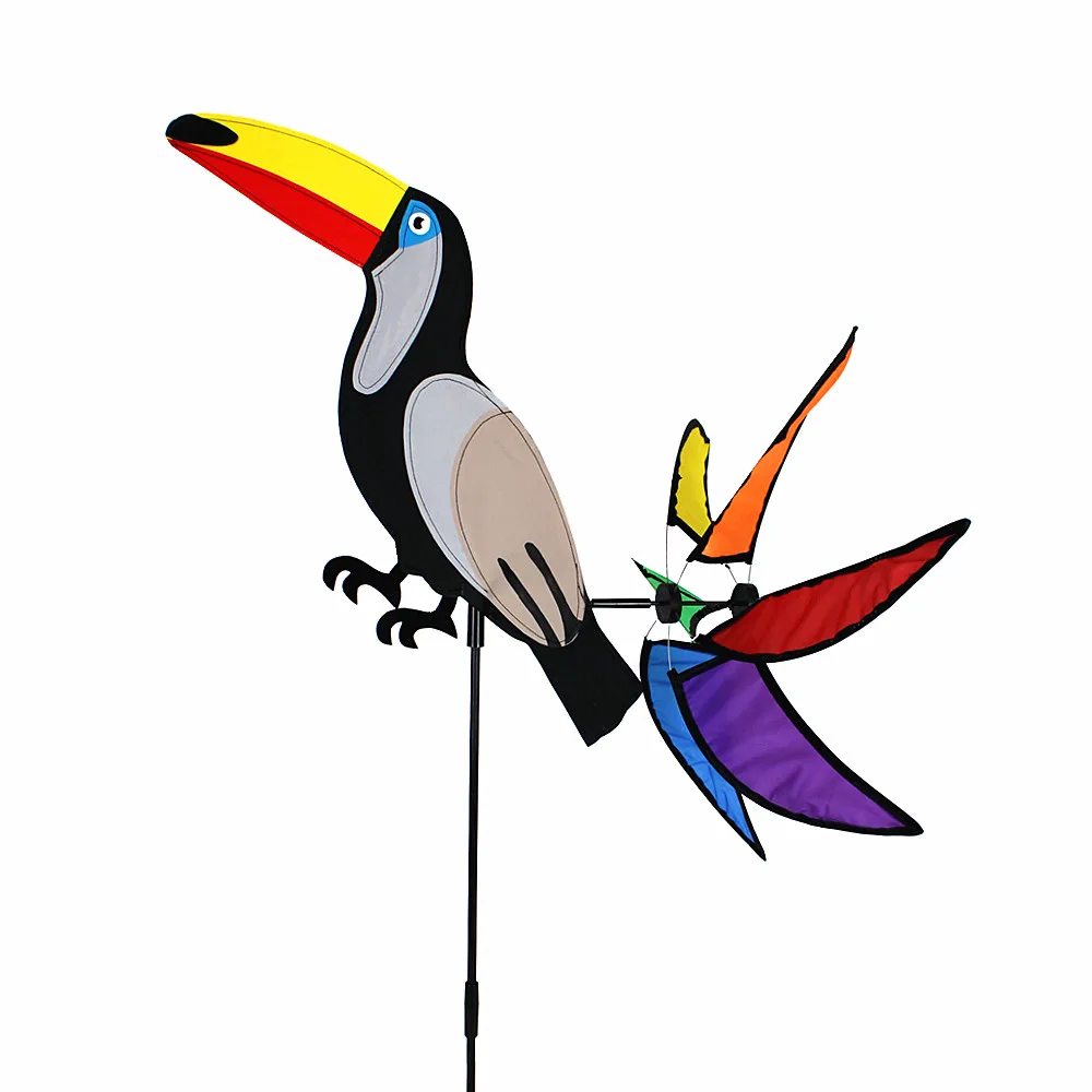 Детская ручная креативная игрушка BAILING, настраиваемая ветряная мельница для животных, пчелы, сада