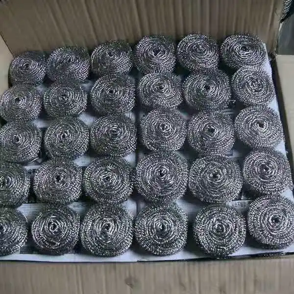 Wholesale Eco Friendly galvanized iron scourer wire 0.13 stainless steel raw material