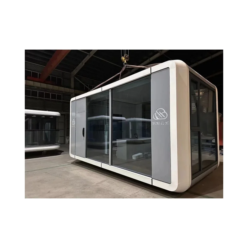 Fast Assembly Prefab Homes Tiny Cozy Prefabricated Sips House Apple Cabin For Countryside Living