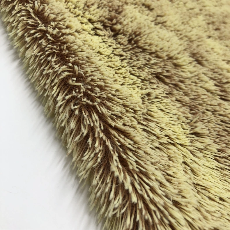 Длинная ворсовая Мягкая трикотажная ПВ плюшевая Вельветовая флисовая ткань для изготовления игрушек