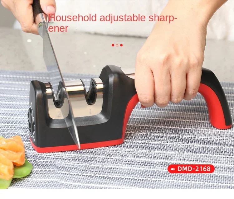 the best professional kitchen aluminum alloy 3 sharpening knife scissors tool mini rolling sharpeners