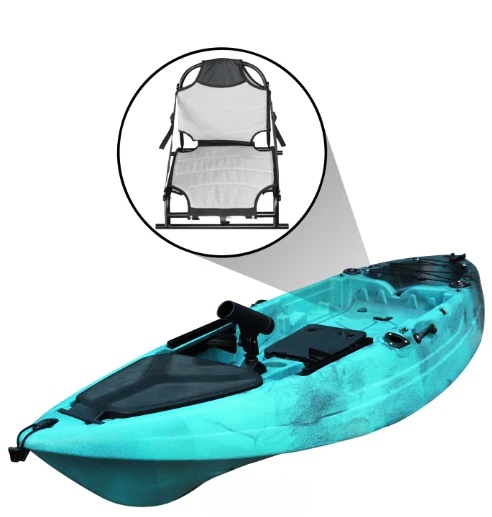 Wholesale Promotional Products 3 Person Inflatable Fishing Kayak With Nylon 0.9mm Pvc Water Sports Carry Bag+ Master Carton Oem