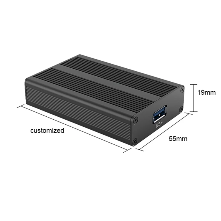 YONGU J03 55W19H80L Outdoor Box Steel Panel Enclosures Junction Box Aluminium Enclosure for Led Controller
