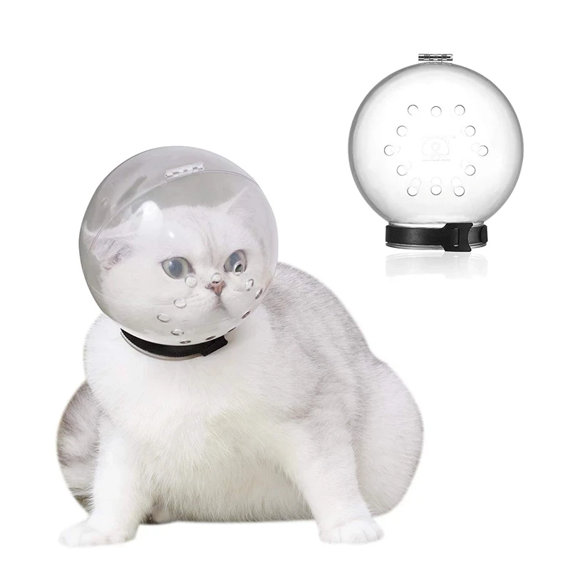 Воздухопроницаемый защитный кошачий колпачок от укусов для путешествий товары для домашних животных для кошачьей морды от производителя