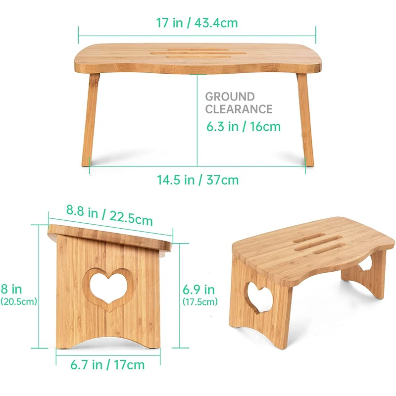 WDF Trending yoga meditation bench stool chair meditation folding chair bamboo meditation chair for relax mind and body