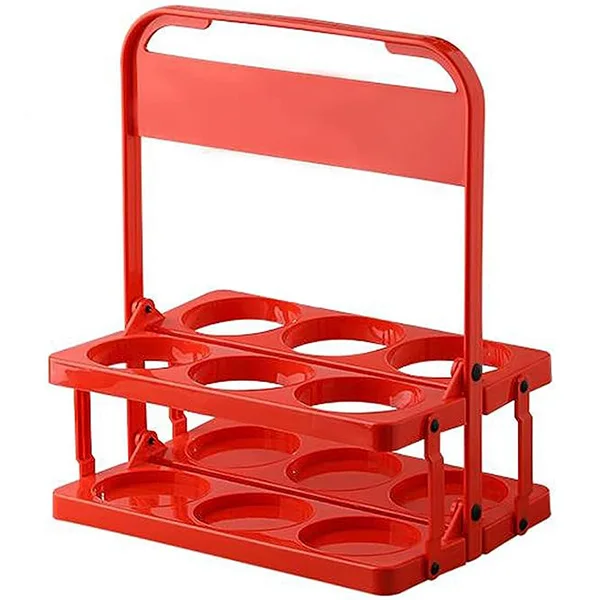 6 Pack foldable beer Bottle Carrier holder / 4  beer holder plastic for outdoor activity