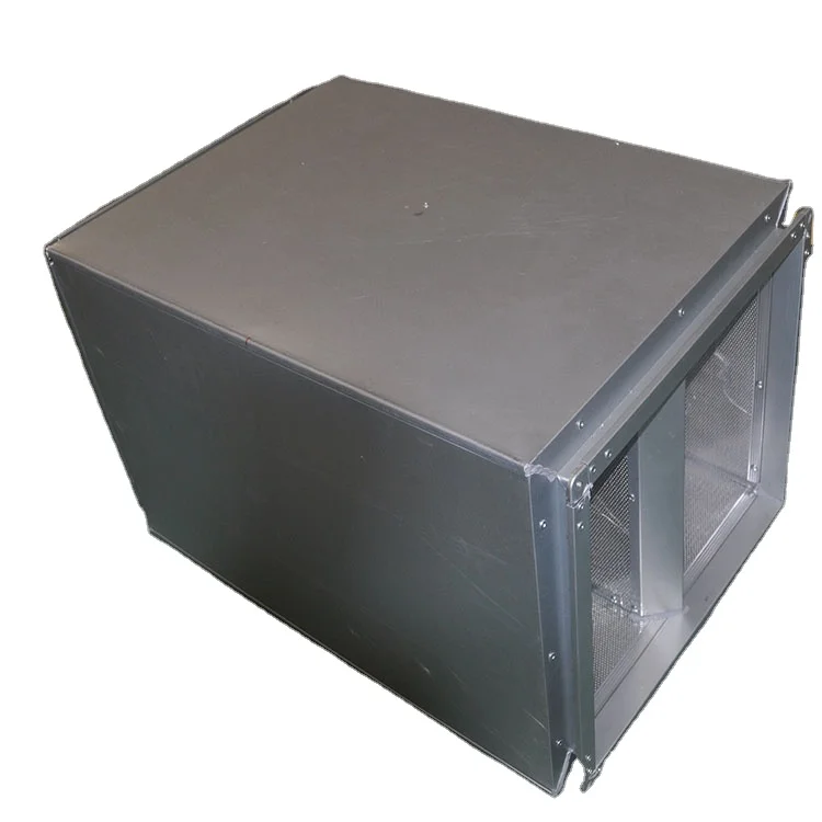 Double Layer Silencer Muffler Sound Attenuator HVAC System Air Muffler