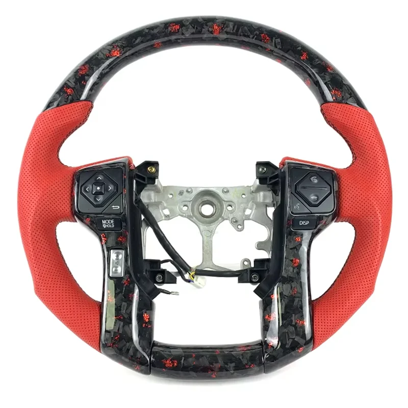 For Toyota Tundra 2014-2022/Tacoma 2020-2022/Lapdo 2010-2016 Carbon Fiber Sports Steering Wheel