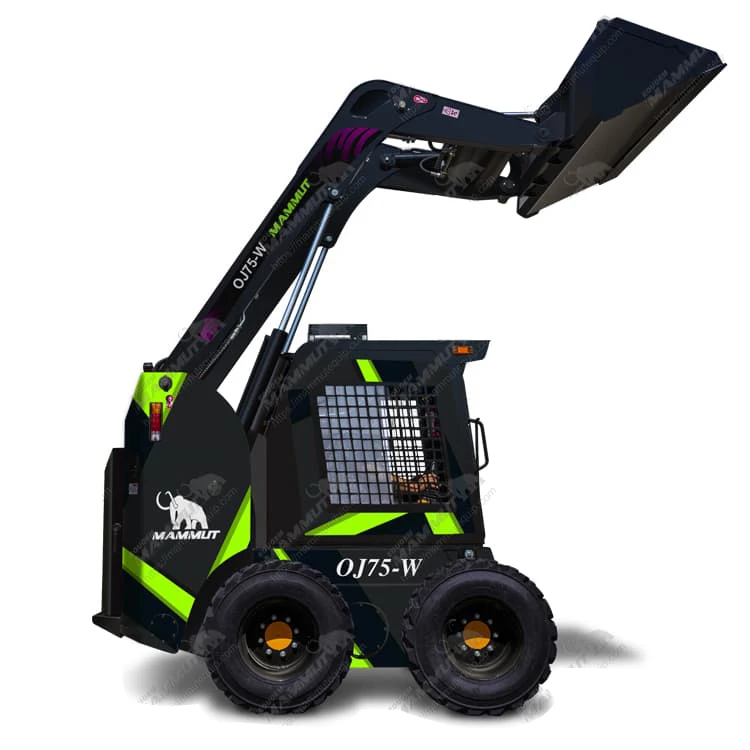 Skid steer loader 1050kg load capacity OJ75-W brand new Mini skid steer loader with good Euro 5 tier 4 engine for sale