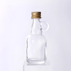 Custom Design New Style Empty 100ml Small Glass Wine Bottles For Liquor Vodka