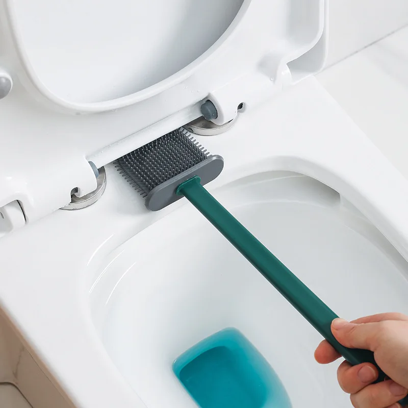 Wholesale Wall-Mounted Toilet Brush for Home Use without Blind Spots for Toilet and Bathroom Cleaning Cleaning Brushes