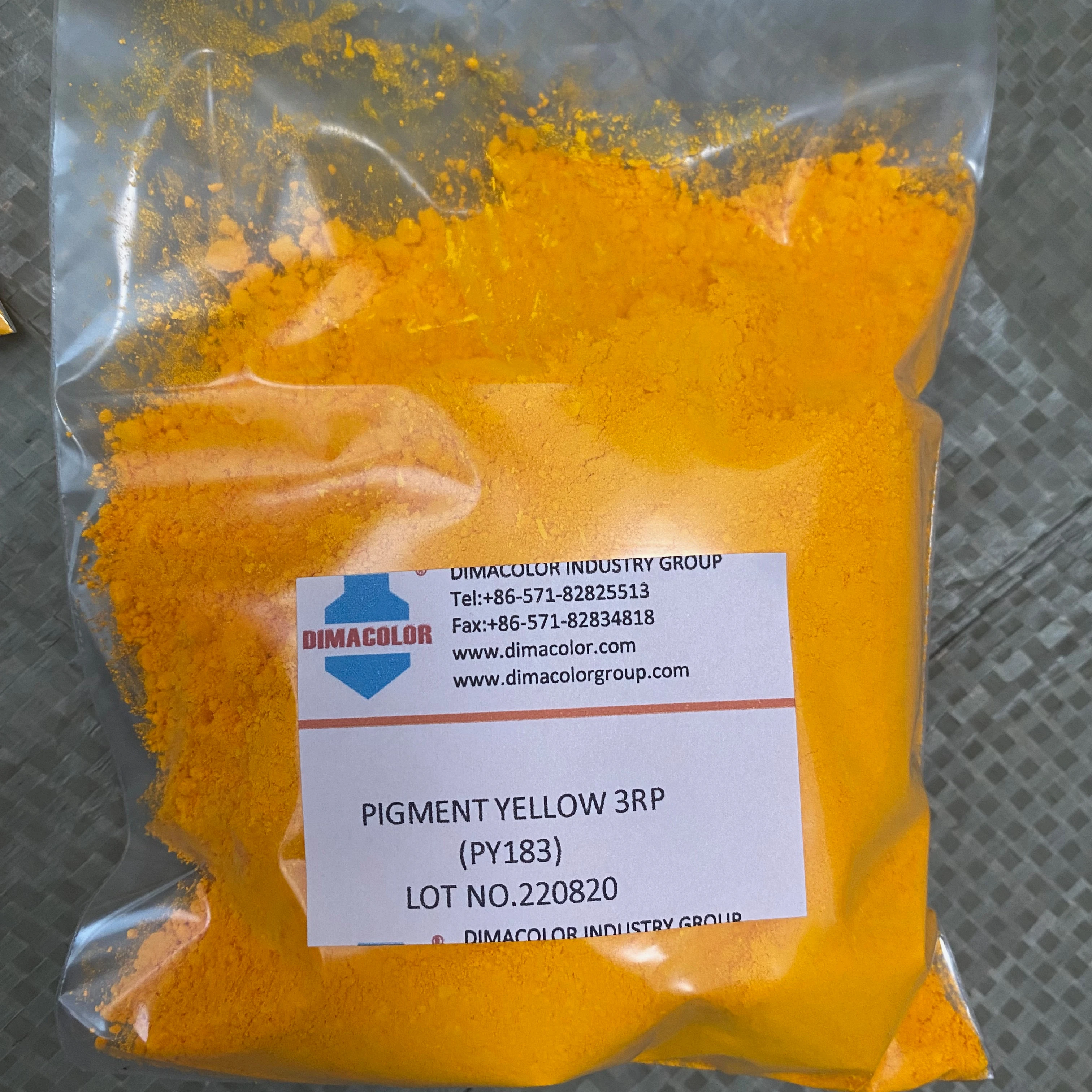 Пластиковый пигмент, желтый пигмент 3RP (желтый пигмент 183), маточная смесь из ПЭ, ПВХ, ПП
