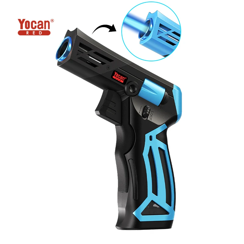 Premium Luxury Diablo Torch Lighter Ceramic Butane High Power Piezo Ignition Welding Torch Lighters