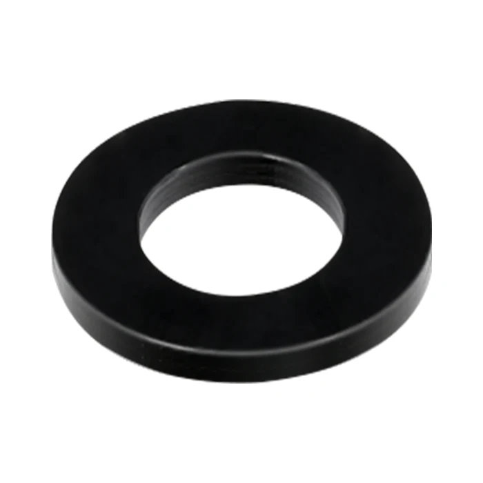 Black Plastic Nylon Flat Washer Plain Spacer Insulation thickened gasket M2 M3 M4 M5 M6 M8 M10 M12 M14