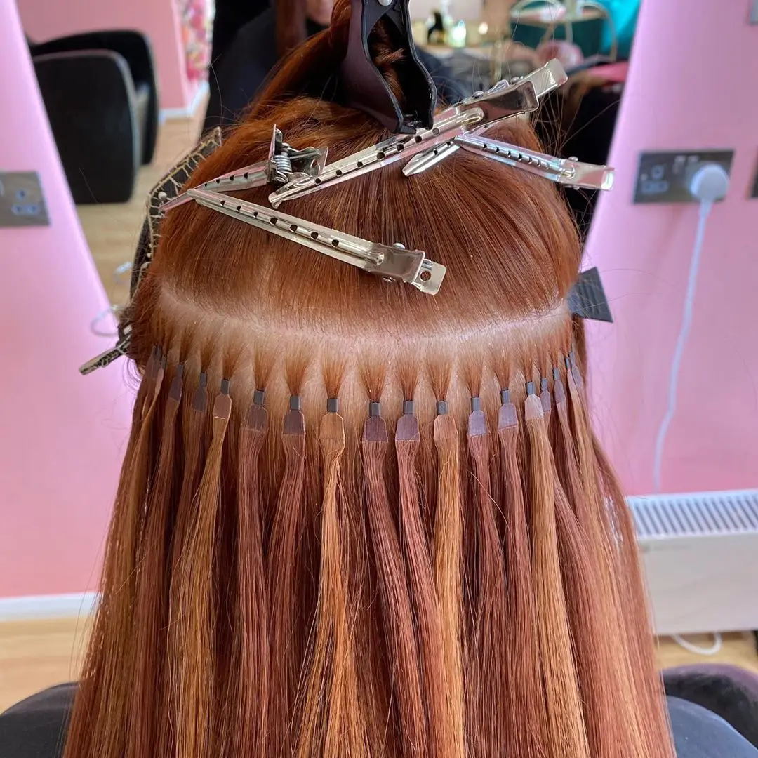 New Hair Extension Product 100% Human Hair  Micro Ring Tip Hair