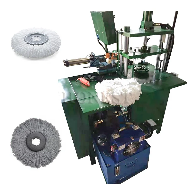 Factory Direct Sales Mop Yarn Making Machine / Machinery Making Mop / Broom Making Machine