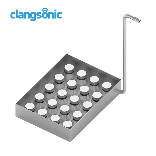 Clangsonic подводный ультразвуковой погружаемый преобразователь пластина Датчик 20-130 кГц одиночный/двухчастотный 500-2400watts опционально
