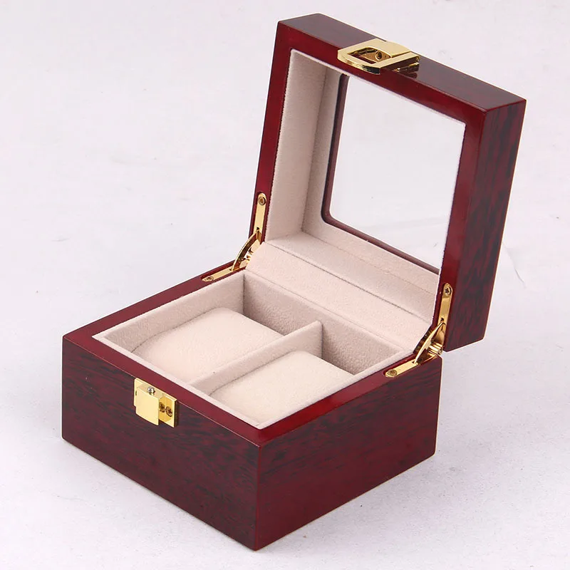 Unique Luxury OEM Factory Watch Packaging Box with Custom Logo Small Gift Displaying Buy Wooden Watch Case Box