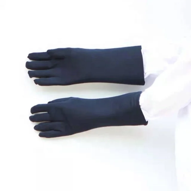 
medical radiation x ray protective lead gloves with seperated model 