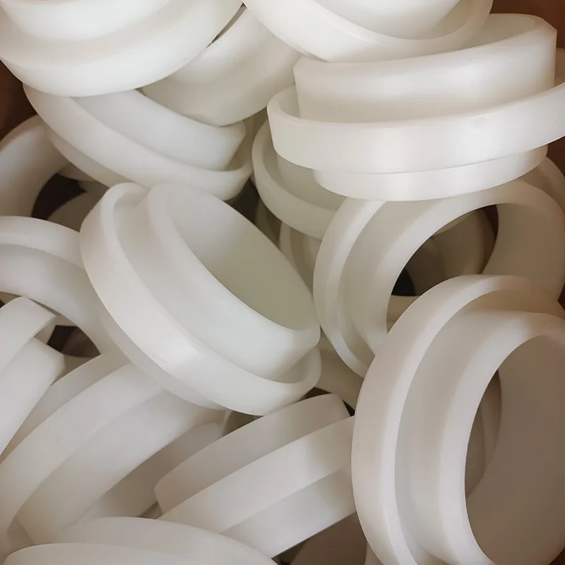 Custom Flanged Plastic Sleeve Bushing self Lubricating PTFE Bushing Bush