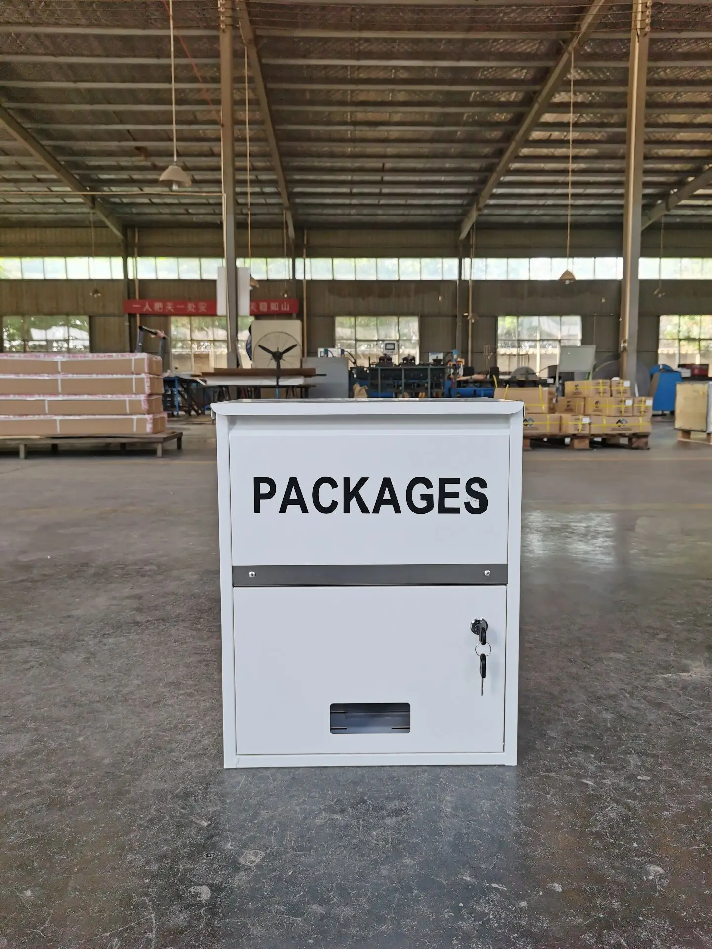 CAS-158 Metal post box mailbox wall mounted outdoor mail letter box residential Locking Mailbox parcel box