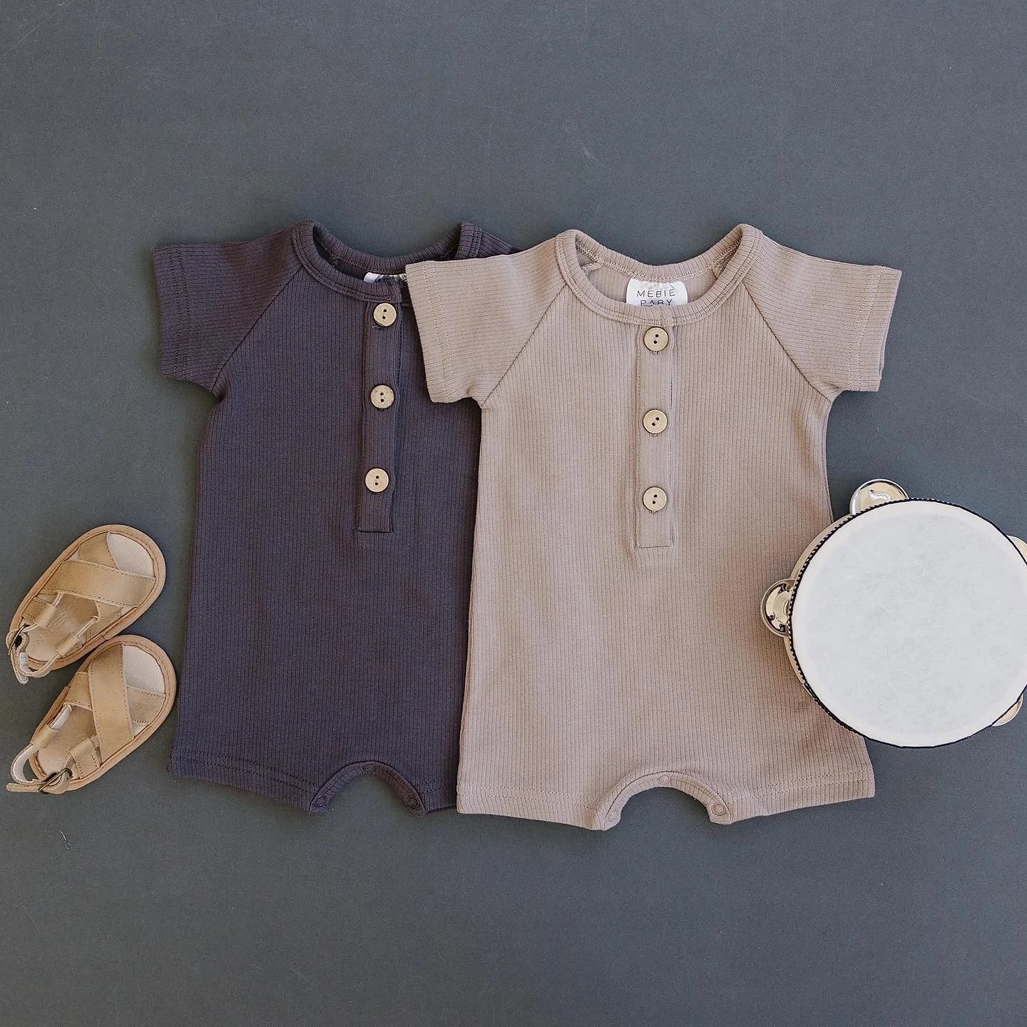 Wholesale Custom Baby Gender New Born Baby Boy Girl 100% Cotton Bodysuit Romper Jumpsuit