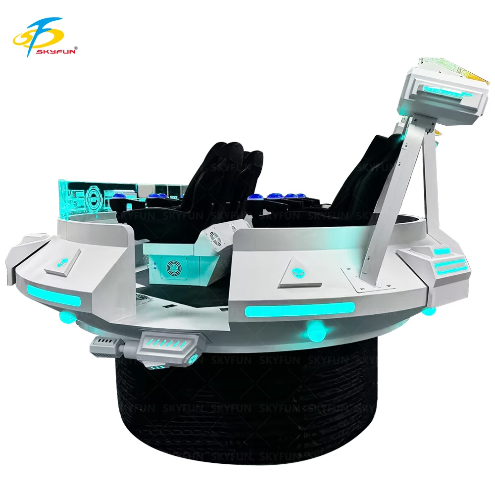 5 Seats VR 360 Degree Rotating Chair 9D Virtual Reality Simulator VR Machine VR UFO