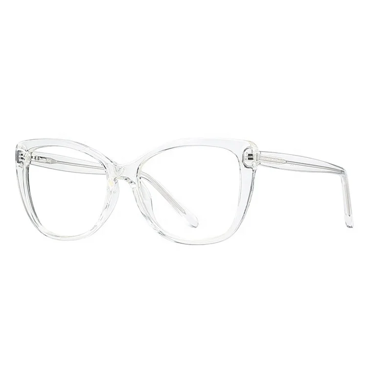
Factory Supply High Quality Simple Style Unisex TR90 Optical Cat Eye Glasses Frame 