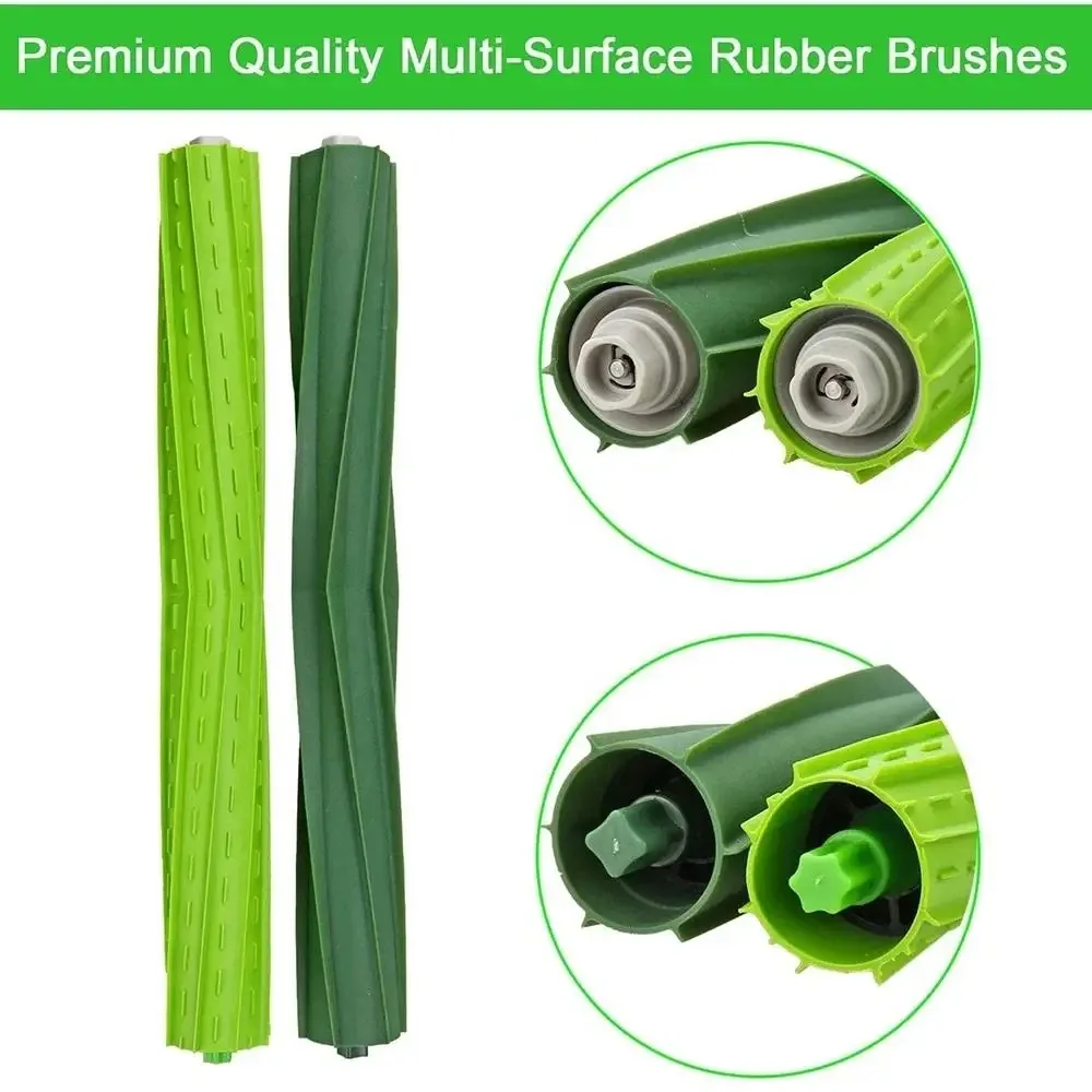Fit For sweeping irobot parts replacement cleaning accessories roller brush side brush filter dust bag set for irobot roombas s9