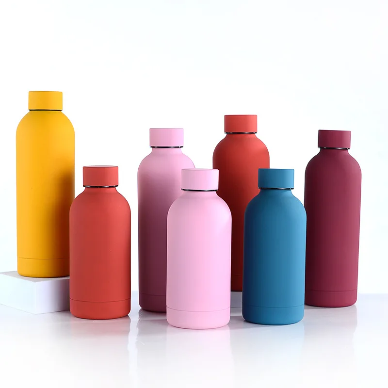 500 ML bpa free metal stainless steel outdoor portable vacuum eco friendly custom aluminium water bottles printed water bottle