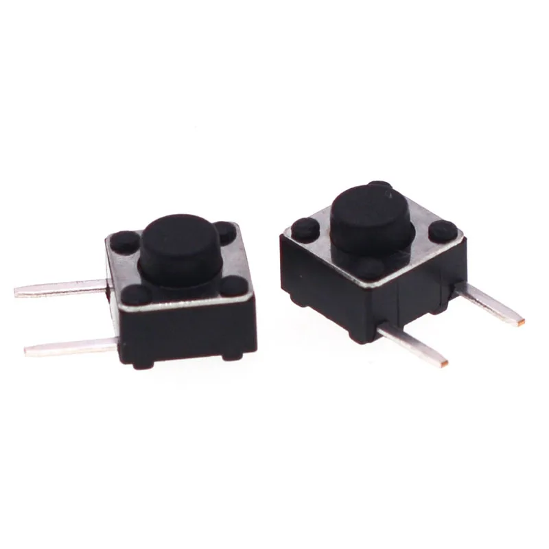 2 PIN / 3 PIN  Micro Right Angle Momentary 6*6  Tactile Push Button Switch Momentary  Push button Tact Switches