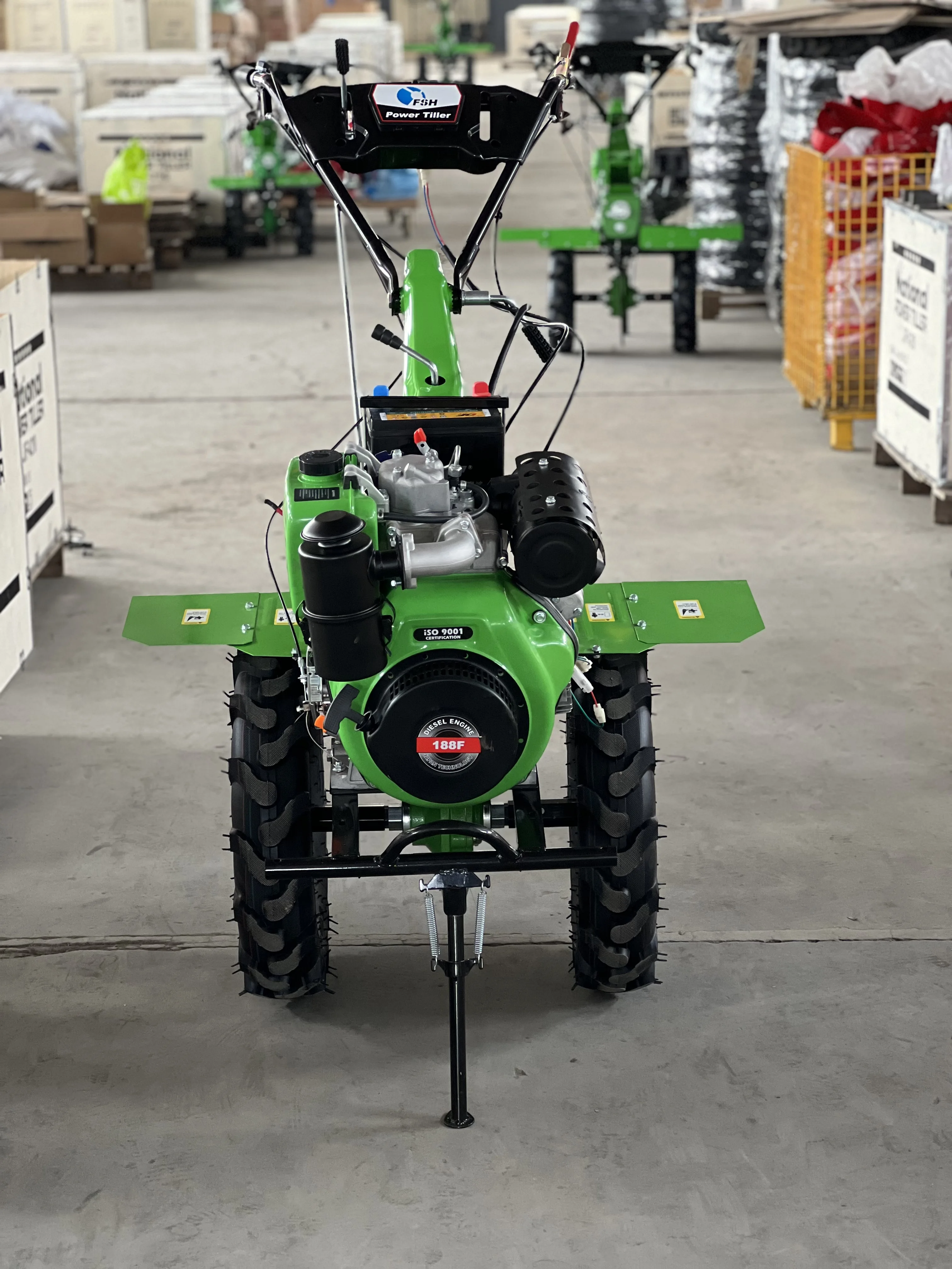 KAMA Diesel Engine Mini  Power tiller Rotary tiller Cultivator for sale