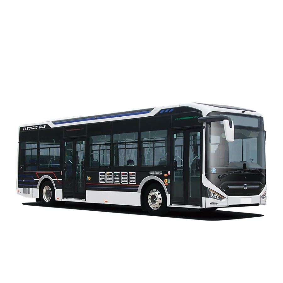 Лучшая китайская колесная база 12 м для электрического автобуса на 30 мест 6100 мм роскошный городской автобус