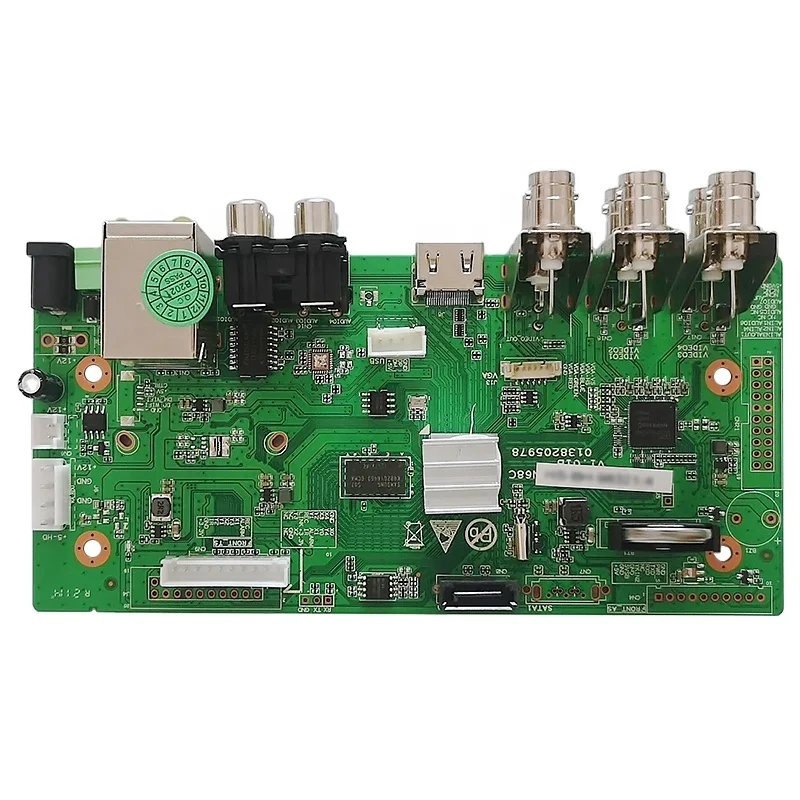 XMeye Solution  5M-N 4CH Coaxial AHD DVR and  IPC Digital Hybrid DVR Mainboard Chip LY7804R-5MN H.265+ Compression
