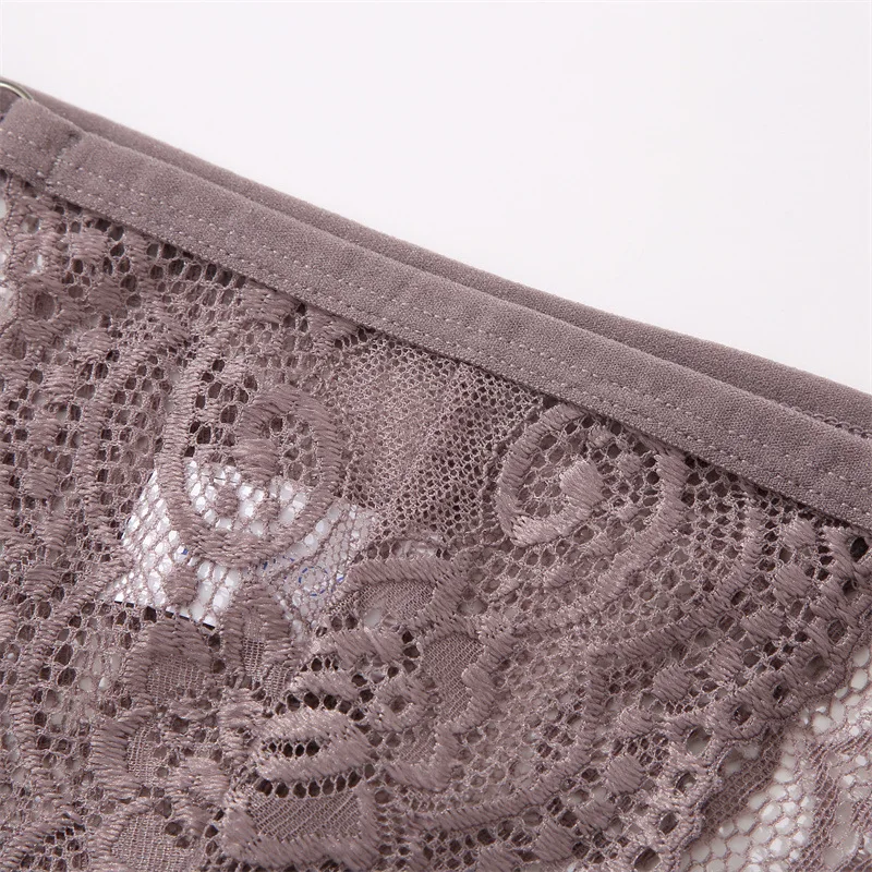 FF3124 See Through Seamless Sexy Underwear Lingerie Womens Thongs Panties Cheeky Briefs Bikini Hipster Lace Thong and G String