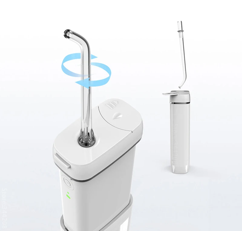 Custom Amazon Ultrasonic Tooth Cleaner Oral Cleaning Pink Pulse Water Flosser