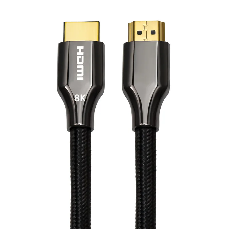 Certified HDMI 8K 60Hz 2.1 Version Cable With Zinc Alloy Shell Support 3D FHD HDR HDCP2.2