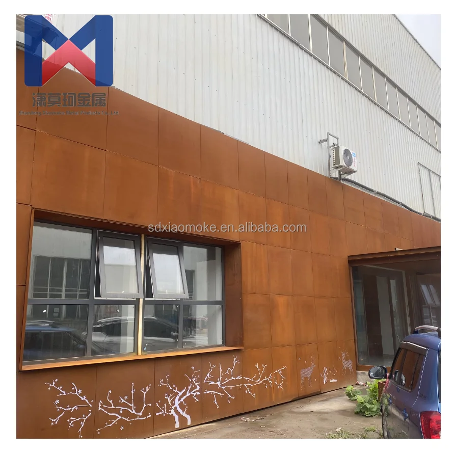 Rebuild Outdoor Structure Designs Wholesale Customized Garden Building steel cladding wall panels