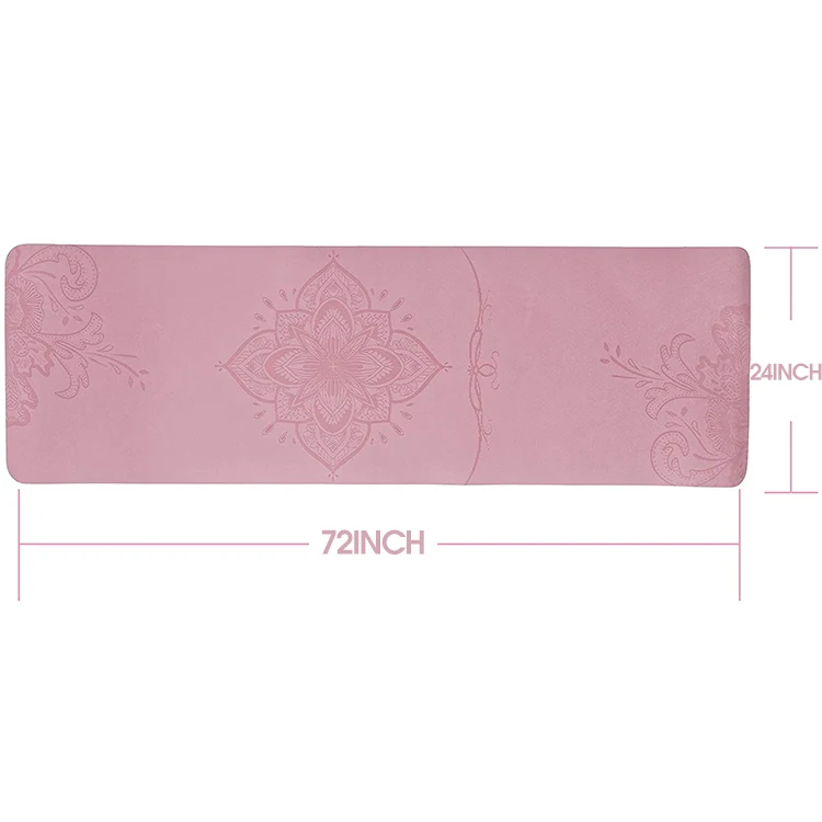 Cheap Price Wholesale 6mm Thick Double Color Non Slip Exercise Eco Friendly TPE Yoga Mat