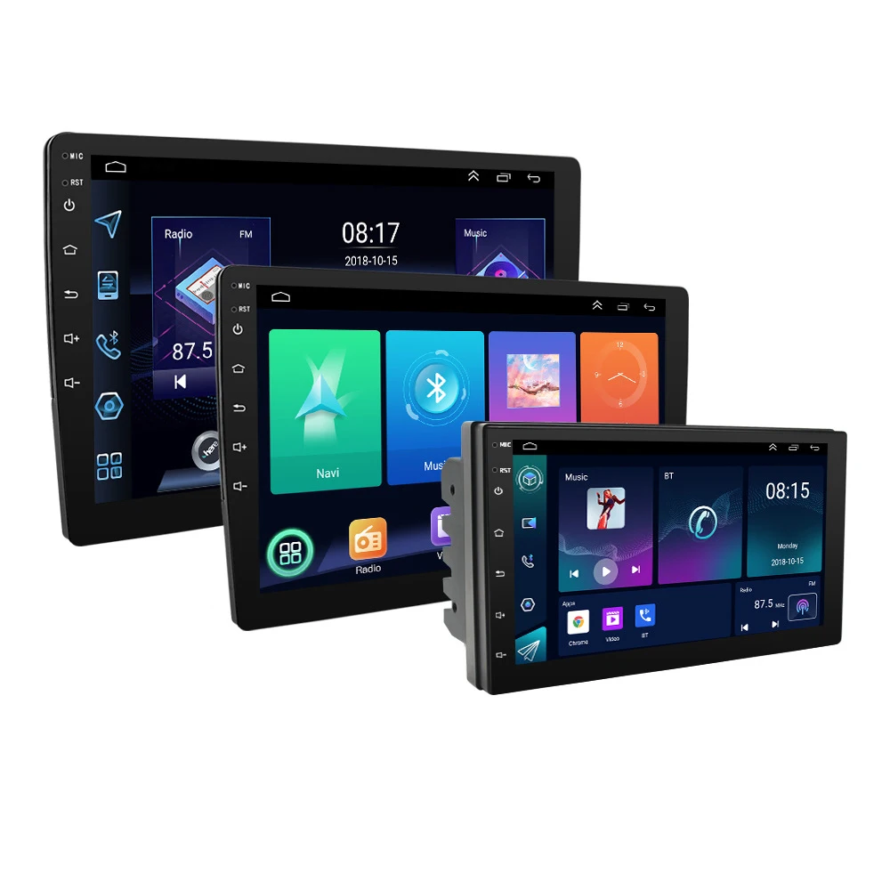 OEM Factory 7 9 10 inch universal car navigation GPS Navigation Universal Portable Carplay Car DVD Player Radio